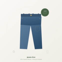 Jeans Eco - Collection Capsule - Mode circulaire - MySongOriginal